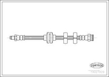 New Brake Hose for FIAT ALFA