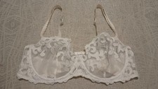 Princesse Tam Tam  Wired And Unpadded Balcony Light Cream Bra UK Size 38D