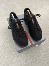 Mens Prada Runners black