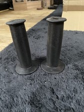 Vintage 1980's Toadstool Grips Black Old School BMX Grips Retro Survivors