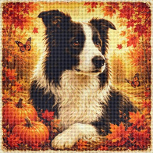 Border collie puppy - collie, in