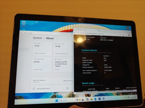 Microsoft surface 128gb - surface,
