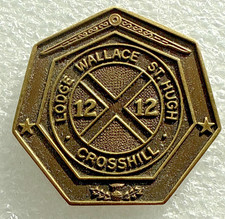Scotland Masonic Token - Lodge Wallace St. Hugh Crosshill No.1212 -Scottish Coin