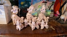Selection of Pink Poodles Dog Ornaments
