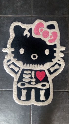 Custom made hello kitty rug - kitty,