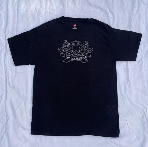 Embroidered black tshirt - black,