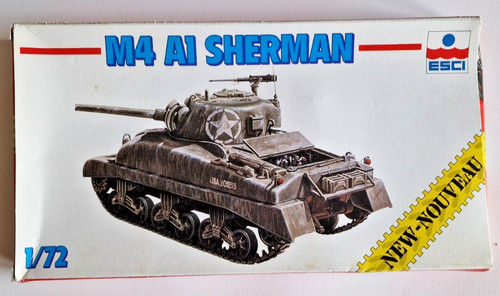 Esci sherman tank - a1, tank.