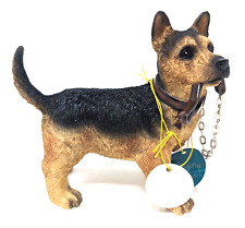 Standing Young Alsatian German Shepherd Dog Ornament, Leonardo Dogs SALE