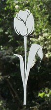 SELF ADHESIVE ETCHED GLASS COLOURED VINYL DECAL, WINDOW STICKER, FLOWER, FROSTED