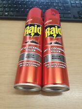 RAID LONG LASTING ANT & COCKROACH KILLER SPRAY300ML X2 Just £12.49 FREE POST