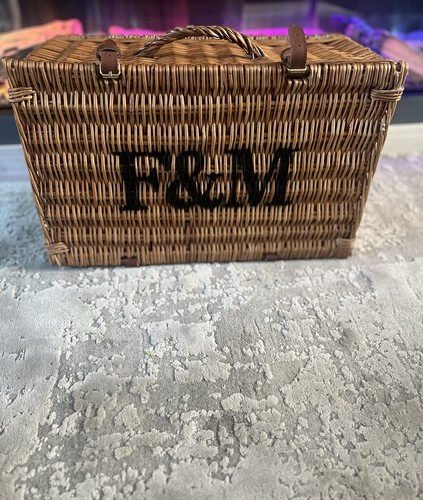 Fortnum mason wicker basket - &,
