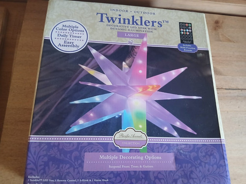 Twinklets led star hanging - twinklets,