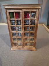 1:12th Scale Dolls House miniature furniture, Display Curio Cabinet 