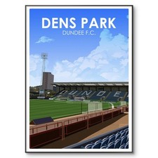 Dundee FC Football Poster
