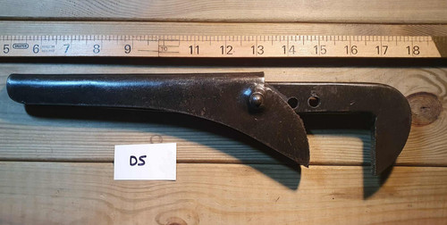 Vintage pipe wrench - pipe, old