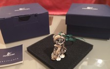 Swarovski Crystal 870000 Kris Bear in Santa's robe Tree hanging. RARE - N28