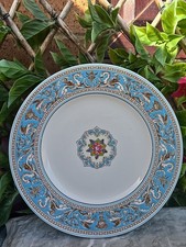 Wedgwood Florentine Turquoise W4312 Mythical Lunch Cake Plate 9"