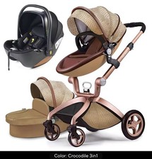 HOT MOM Baby Stroller 3 in 1