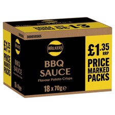Walkers BBQ Sauce Sharing Bag