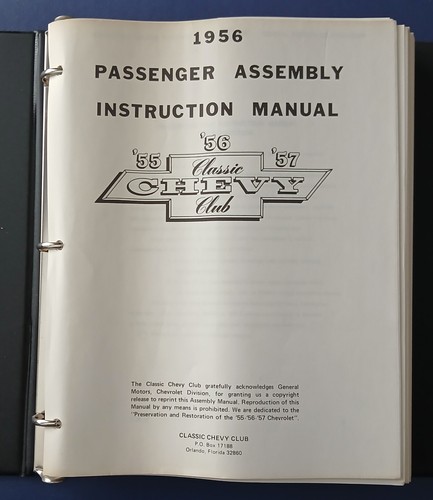 1956 chevrolet passenger car - chevrolet,