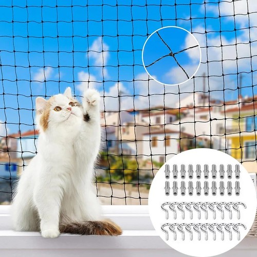 Cat safety net - cat, mesh