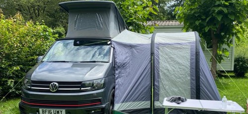 Camper van t28 td grey - van,