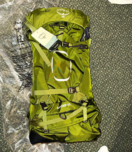 Osprey aether 65l green - 65l,