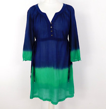 Monsoon Blue Kaftan Size Small