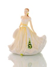 THE ENGLISH LADIES CO FLOWER OF THE MONTH FIGURE JULY (WATER LILY) NEW