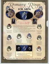 1920s PAPER AD Romany