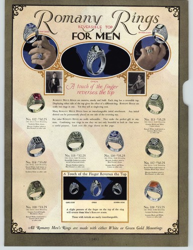 1920s paper romany - 1920s, ad