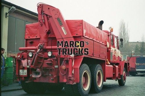 Truck photo tractor crane
