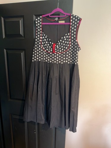 Lindy bop black white polka - lindy,