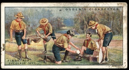 Tobacco card ogdens boy - tobacco,