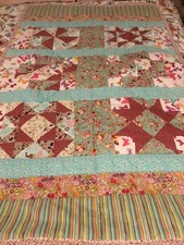 One Of A Kind Home Designed Patchwork Quilt