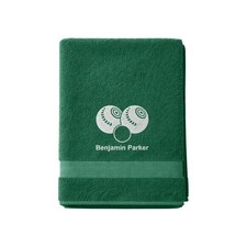 Personalised Lawn Bowls Towel