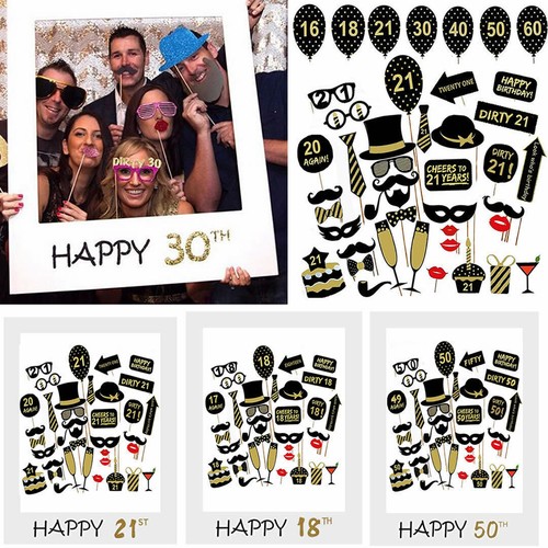 36pcs happy birthday party - happy,