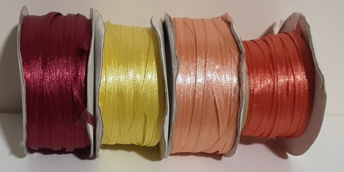 Ribbon job lot reels - 4x,