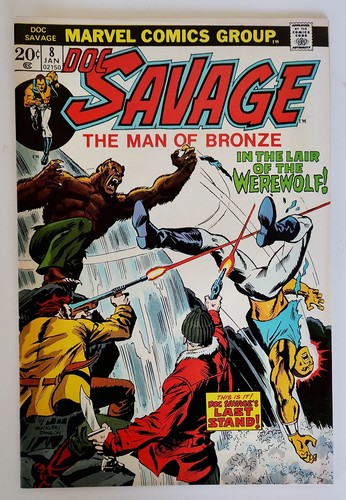 Marvel comics doc savage 8 - comics:,
