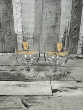 2 X Vintage Guinness Half Pint