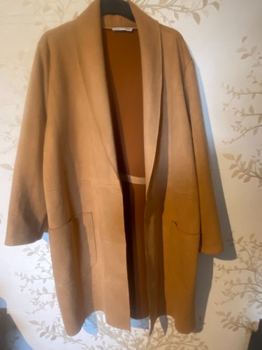Zara camel colour coat jacket - colour,