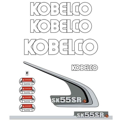 Kobelco sk55sr excavator - kobelco,