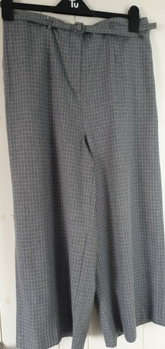 Ladies trousers grey check - ladies,