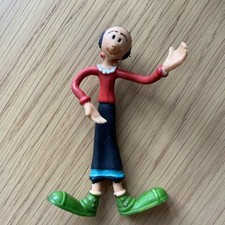 Popeye Olive - Oyi Amscan Hong Kong Poseable Bendems Style Figure - 1970's