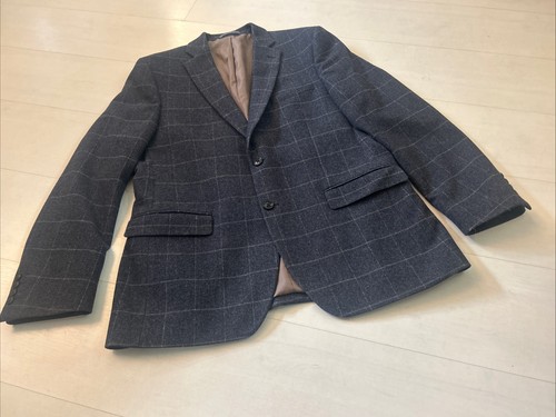 Mens blue grey check - mens,