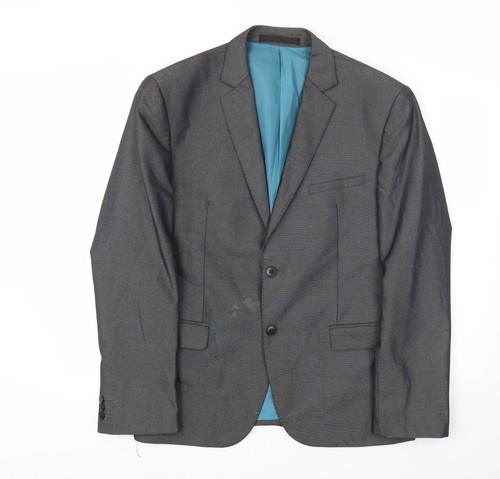 Mens grey jacket blazer - jacket,