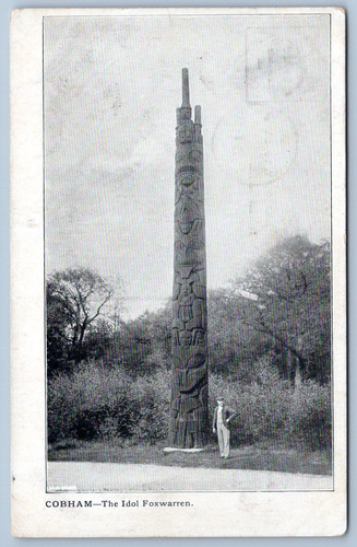 Cobham surrey postcard - surrey, pp