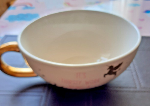 Large tea cup - large, it's