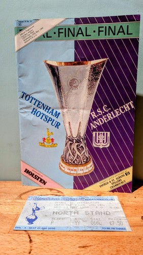 Tottenham anderlecht 1984 - tottenham, v