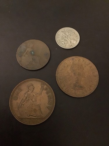 Job lot antique coins - job,